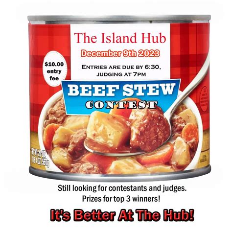 Where’s The Beef, Beef Stew Contest, The Island Hub, Grand Isle, 9 ...