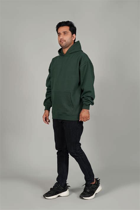 Men's Emerald Green hoodie - Trend Tracks Apparel