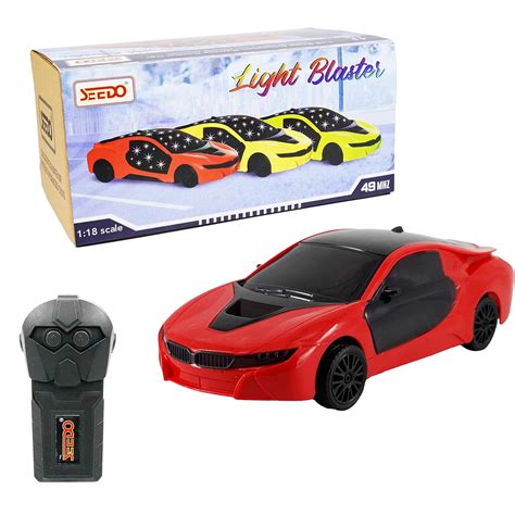 SEEDO Remote Control Battery Operated 2 Channel Light Blaster Racing ...