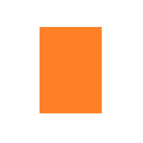 A4 Size Orange Color Paper (100 Sheets Each Colour, 75 Gsm) - Pack Of ...