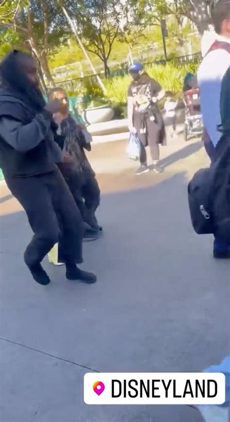 Kanye West, Bianca Censori And North Visit Disneyland » NaijaVibe