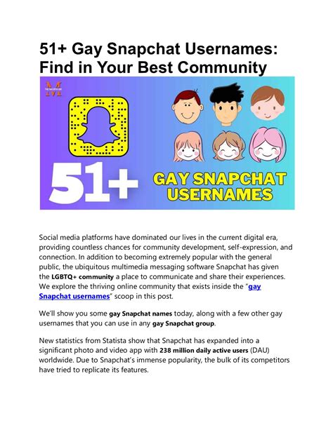 Gay Snapchat Usernames - The Maurya Sir - Page 1 - 7 | Flip PDF Online ...