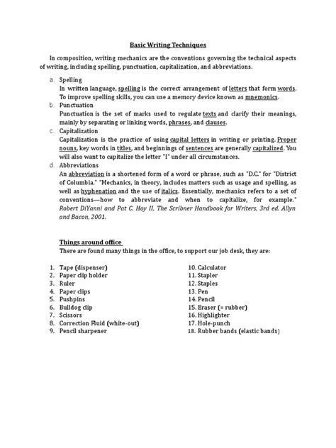 Image result for English Writing Tutorial PDF