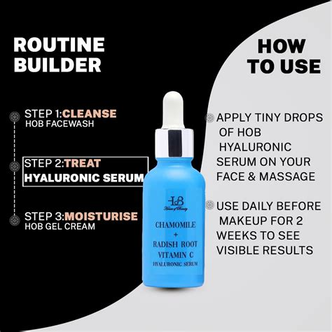 Shop HOB's Hyaluronic Serum Online for Dry & Dull Skin – House Of ...