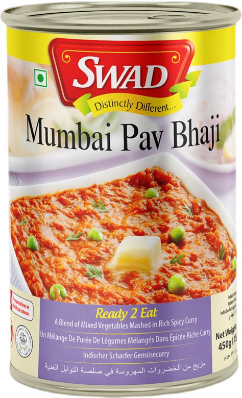 SWAD Ready to Eat Mumbai Pav Bhaji 450g – swad.shop