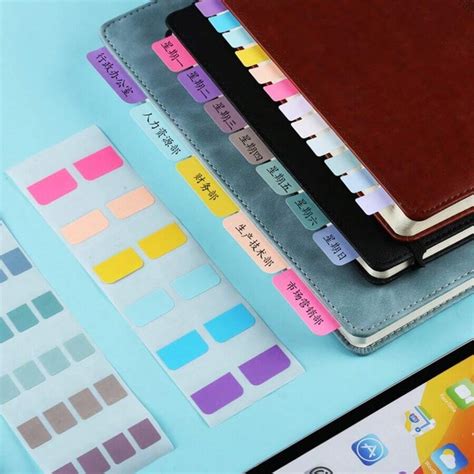 120 Pieces Per Package, Transparent Labels, Page Markings, Book Tags ...