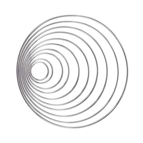 Knot-it-All Metal Craft Hoops/Dream Catcher Rings/Metal Macrame Rings ...