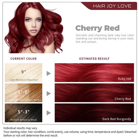 Cherry Red Hair Color Chart How To Get Cherry Coke Hair Color: