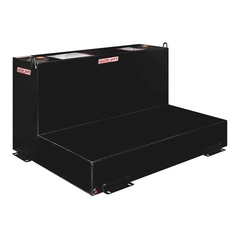 Weather Guard Steel Diesel Fuel Transfer Tank, 110-Gallon, L-Shaped ...