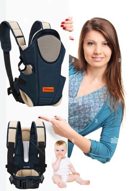 HerChoice BABY CRRIER NAVY Baby Carrier (Navy Blue, Front Carry facing ...