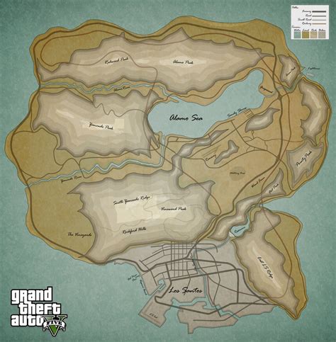 Gta 5 Map Revealed