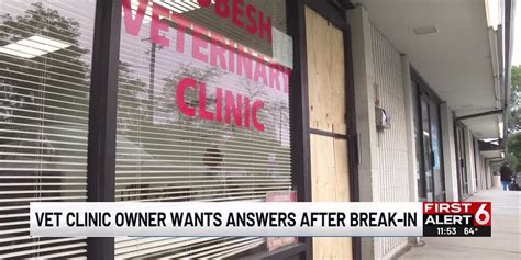 Omaha vet clinic owner wants answers after break-in