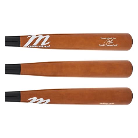 Marucci Pro Exclusive LINDY12 Maple Wood Baseball Bat (MVE4LINDY12-BK ...