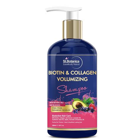 Buy St.Botanica Biotin & Collagen Volumizing Hair Shampoo - 300ml - No ...