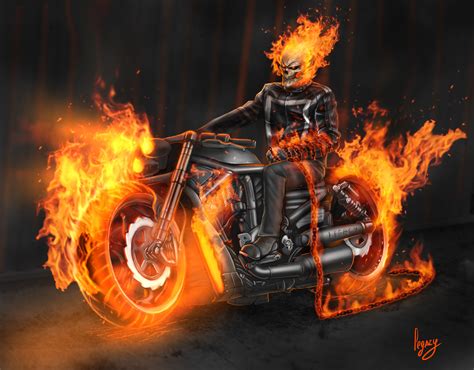Ghost Hd Wallpapers Bike Ghost Rider 4K HD Wallpaper
