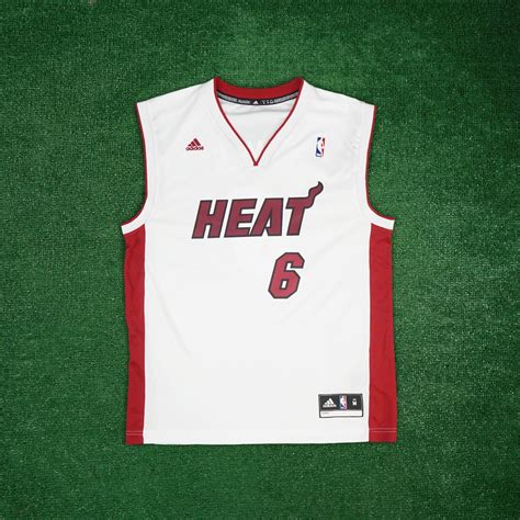 Lebron james heat jersey ebay online
