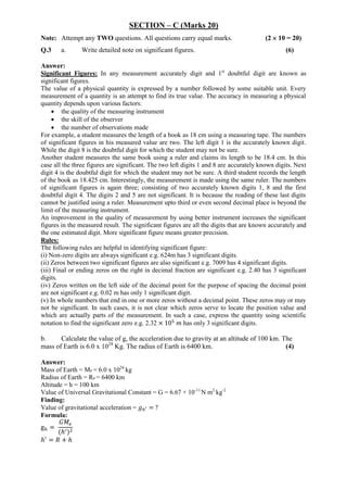 Image result for Physics SSC 4 Chepter Math Al Problem Solve