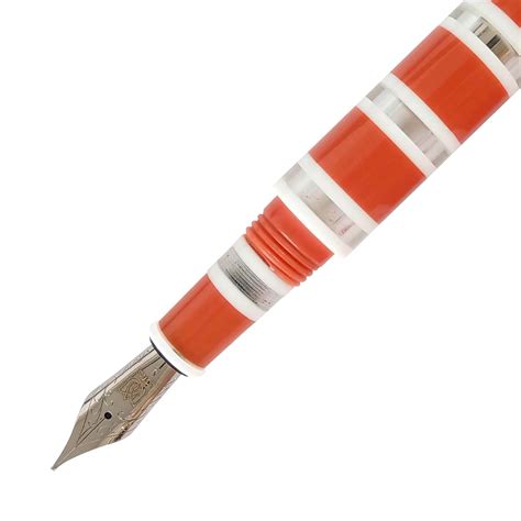 Lotus Corundum Fountain Pen, Liner Orange - Jowo Steel Nib – Makoba