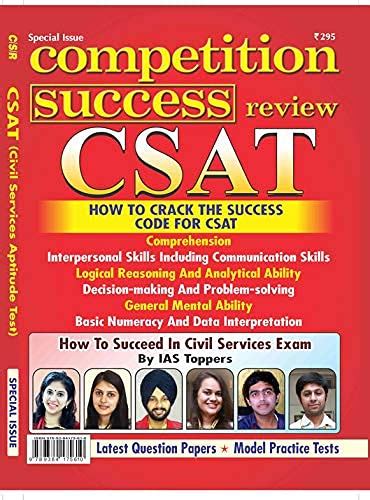 Buy Competition Success Review CSAT Book Online at Low Prices in India ...