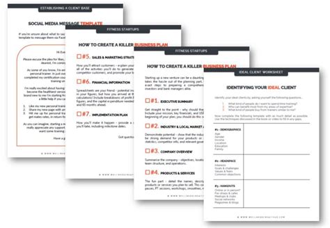Fitness Business Templates - Sales & Marketing Made Easy | Gym business ...