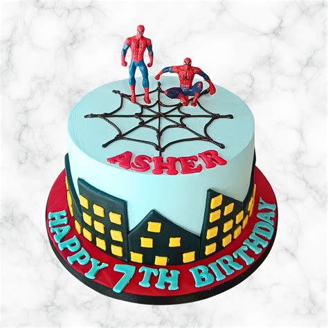 Spidey Sensation Cake – legateaucakes