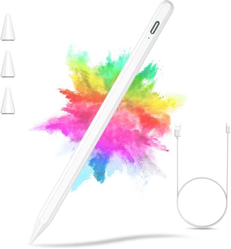 Buy Stylus Pen for iPad with Palm Rejection and Tilt Sensitive, Stylus ...