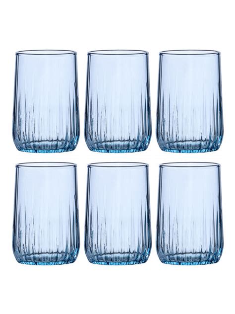 Pasabahce Clear Color Glass Nova Tumbler (Set of 6pcs) – GOOD HOMES
