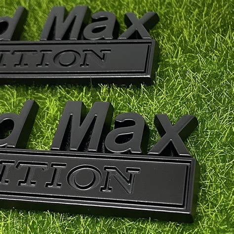 Buy 2PCS Edition Car Chrome Decals 3D Letters Badges Truck Emblems ...