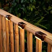 4pcs Solar Step Lights Outdoor LED Deck Stair Lights Waterproof LED for ...