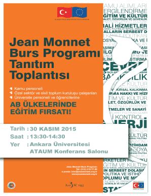 Fillable Online erasmus ankara edu Template Poster Genel - Ankara ...