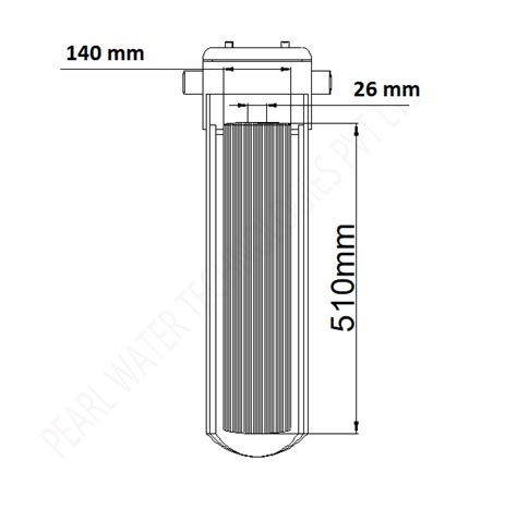 Get 20 Inches Jumbo Pearl Cartridge Filter Housing