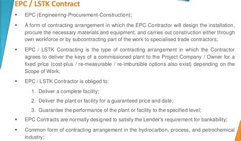 Image result for Example of Simple EPC Contract