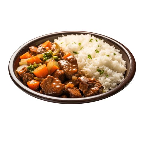 Transparent Beef Stew With Rice, Beef Recipes, Food, Delightful PNG ...