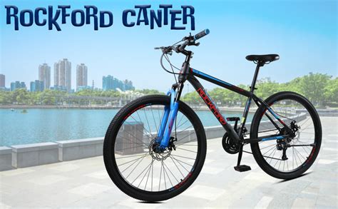 Rockford MTB Unisex Adult Steel 27.5 Inches Canter 21 Gear Sports ...