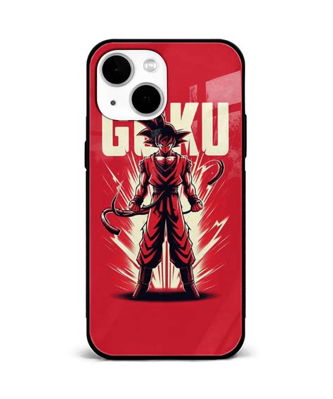 Goku Warrior Red Phone Case and Cover | Dragon Ball Z Goku Case