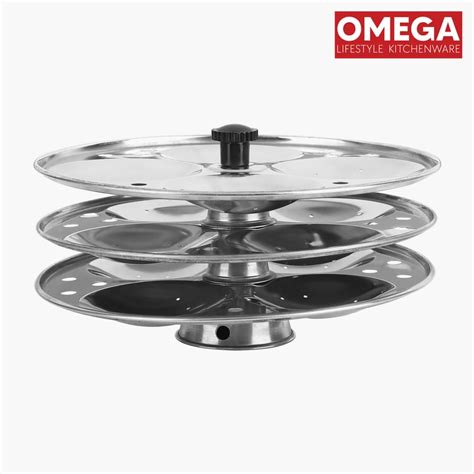 Buy OMEGA Stainless Steel Idli Maker with Stand from Omega at just INR ...