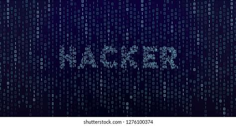 Stream Binary Matrix Screen Hacker Stock Vector (Royalty Free) 1276100374 | Shutterstock