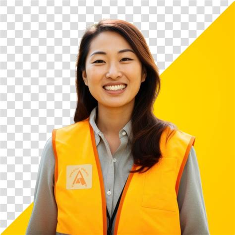 Png lifejacket adult smile protection | Premium AI-generated PSD