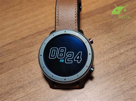 Amazfit GTR si aggiorna e riceve la funzione Always on Display