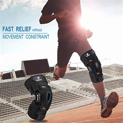 Buy Hinged Knee Brace,GEL Patella Support with Removable Dual Side ...