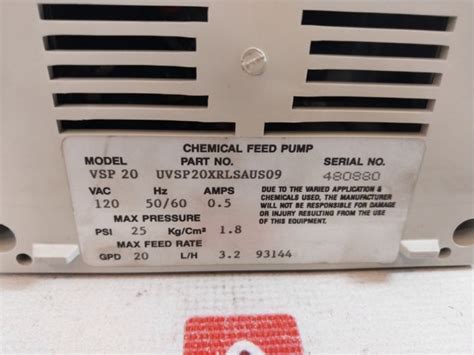 Vsp 20 Chemical Feed Pump – Aeliya Marine