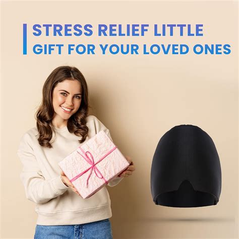 Buy Migraine Ice Wrap Headache Hat – Migraine Relief Cap Wearable Cold ...