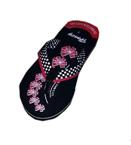 Buy HoneyCollection Women's Rubber Flats - 9 UK-Pack of 2 at Amazon.in