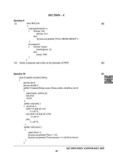 Image result for ISC Class 12 Computer Science Paper