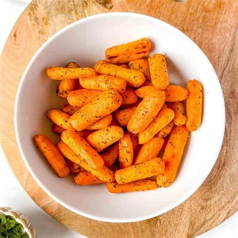 Easy Air Fryer Baby Carrots - Through The Fibro Fog