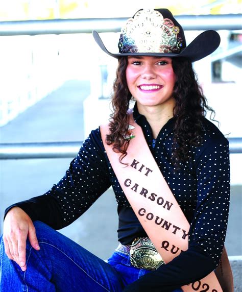2023 Kit Carson County Fair and Rodeo Royalty - The Burlington Record