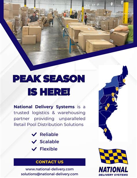 National Delivery Systems, Inc on LinkedIn: #peakseason #nds #reliable ...