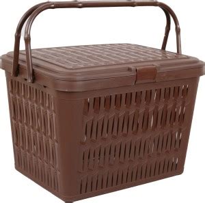 GALOOF Plastic Multipurpose Trendy Shopping Basket, Multi-utility ...