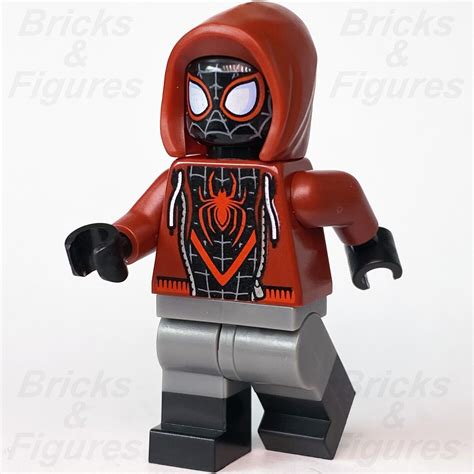 LEGO® Super Heroes Miles Morales Spider-Man Minifigure Spider-Verse ...