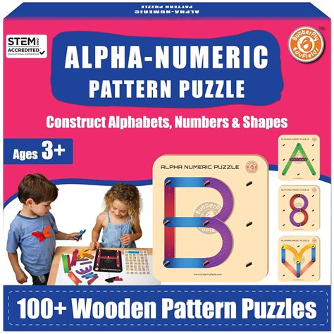 Butterfly EduFields Wooden Alphabets Puzzle Toys for 3 4 5 Year Old ...